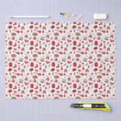 キャンピングアよくはしゃぐイコンを使用した屋外アドベンチャー 薄葉紙 (クラフト)