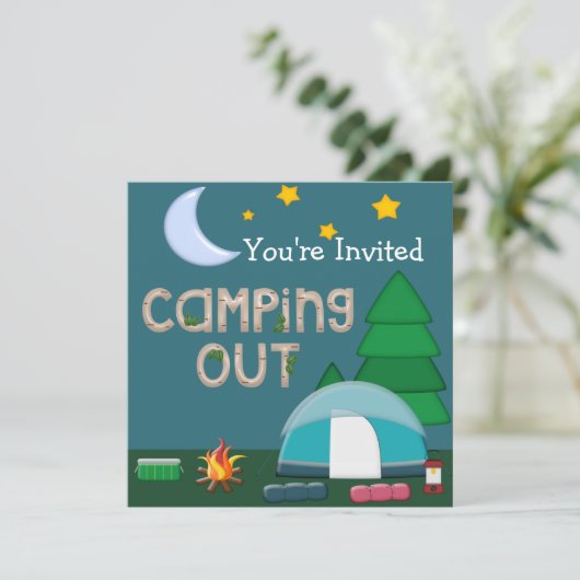 キャンピングアウトアンド招待されました 招待状 (スタンド正面)