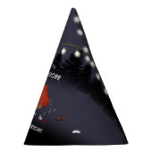 キャンピングアウトドアドベンチャーキャンプファイアバースデーパーティー パーティーハット (右)