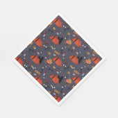 キャンピングアウトドアドベンチャーサマーキャンプファイア スタンダードランチョンナプキン (角)