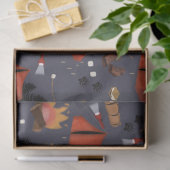 キャンピングアウトドアドベンチャーサマーキャンプファイア 薄葉紙 (ギフト)