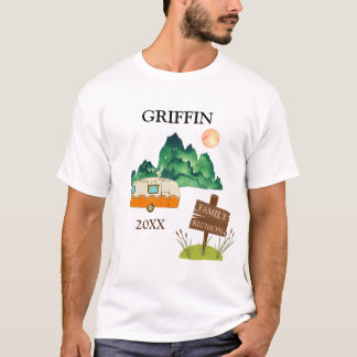 キャンピングアウトドアファミリー懇親会 Tシャツ