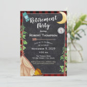 キャンピングアウトドリーリタイアメントパーティー 招待状 (スタンド正面)