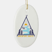 キャンピングアドベンチャーが待っている セラミックオーナメント (右)