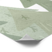 キャンピングアドベンチャーボーイバースデーパーティーウェルカムサイン ポスター (角)