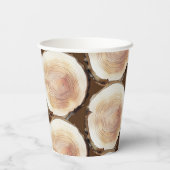 キャンピングアドベンチャー子供の誕生日パーティーパターン 紙コップ (裏面)