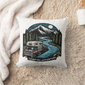 キャンピングアドベンチャー クッション (ブランケット)
