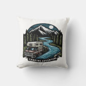 キャンピングアドベンチャー クッション (正面)