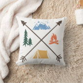 キャンピングアドベンチャー クッション (ブランケット)
