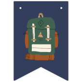 キャンピングアドベンチャー バンティングフラッグ (第1の旗)