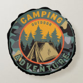 キャンピングアドベンチャー ラウンドクッション (裏面)