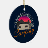 キャンピングアモーターホームヴィンテージデザインフォーバケーション セラミックオーナメント (右)