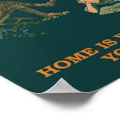 キャンピングアンエディットヴィンテージ写真オールドエステティックピクト ポスター (角)