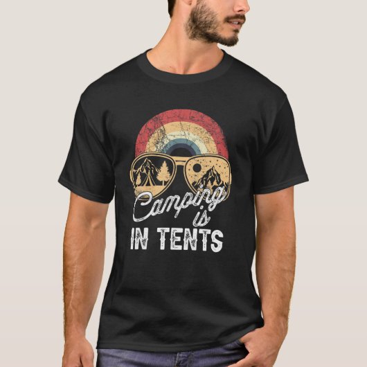 キャンピングイスインテンツ Tシャツ (正面)