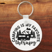 キャンピングイズマイお気に入りのセラピー キーホルダー (正面)