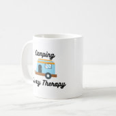 キャンピングイズマイセラピー コーヒーマグカップ (正面左)