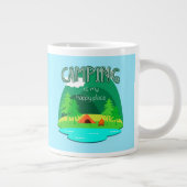 キャンピングイズマイハッピープレイス ジャンボコーヒーマグカップ (右)