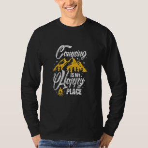 キャンピングイマイハッピープレイスキャンパー Tシャツ