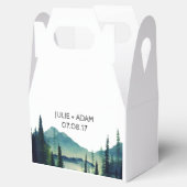 キャンピングウェディング ウェディングギフトボックス フェイバーボックス (オープン)