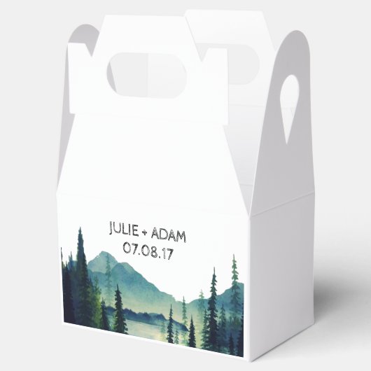 キャンピングウェディング ウェディングギフトボックス フェイバーボックス (オープン)