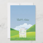 キャンピングウェディング 招待状 (裏面)