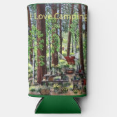 キャンピングウォータークーラーボックス スリム缶クーラー (正面)