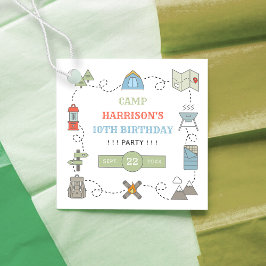 キャンピングエイジバースデーパーティー フェイバータグ