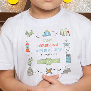 キャンピングエイジバースデーパーティー Tシャツ