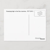 キャンピングオンザサンジャキンクレスト ポストカード (裏面)