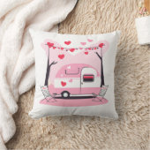 キャンピングカップル擬人化枕 クッション (ブランケット)