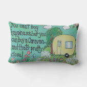 キャンピングカーかMotorhomeのクッション ランバークッション (裏面)