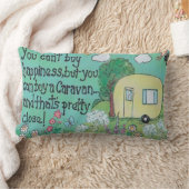 キャンピングカーかMotorhomeのクッション ランバークッション (ブランケット)