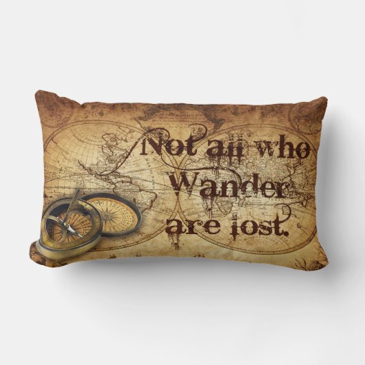 キャンピングカーかMotorhomeのクッション ランバークッション (正面)