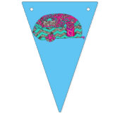 キャンピングカーのパーティー バンティングフラッグ (第3の旗)