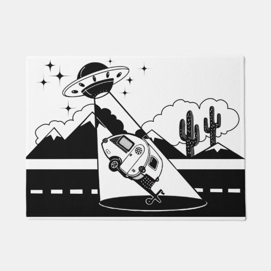 キャンピングカーの外転のマット ドアマット (正面)