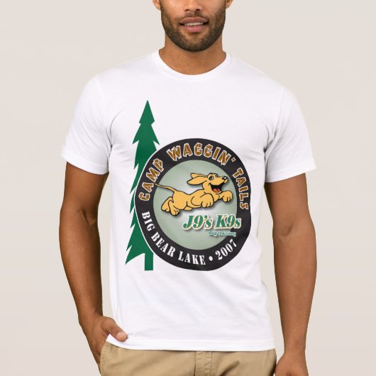 キャンピングカーのTシャツ Tシャツ (正面)