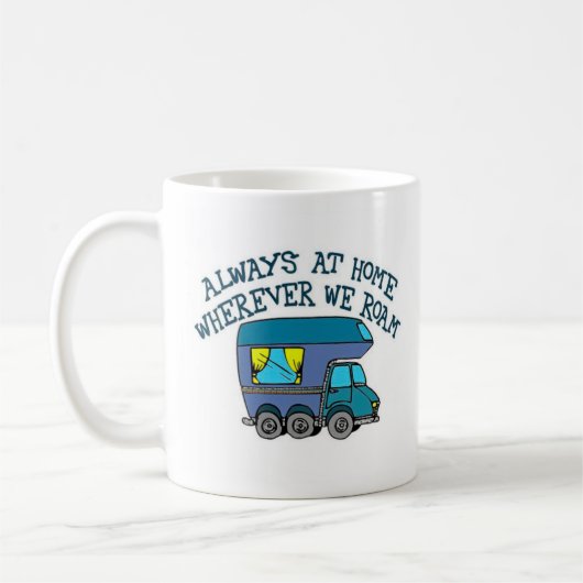 キャンピングカーまたはMotorhomeのコーヒー・マグ コーヒーマグカップ (左)