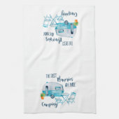 キャンピングカーまたはMotorhomeの台所タオル キッチンタオル (縦)