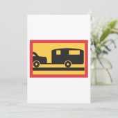 キャンピングカーを牽引する 招待状 (スタンド正面)