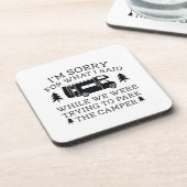 キャンピングカーを駐車する コースター (左側)