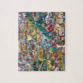 キャンピングカートゥーンジグソーパズル ジグソーパズル (縦)