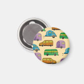 キャンピングカーバン マグネット (正面/裏面)