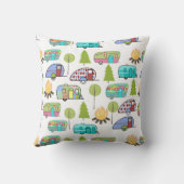 キャンピングカーパターン装飾用クッション クッション (裏面)