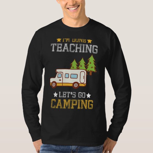 キャンピングカ教えンパーに行こう Tシャツ (正面)
