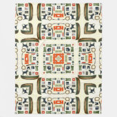 キャンピングキクールルト フリースブランケット (正面)