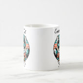 キャンピングキャットパパ コーヒーマグカップ (中央)