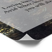 キャンピングキャンパーお祝いの生活、葬儀の写真 ポスター (角)