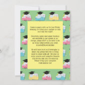 キャンピングキャンパー卒業パーティー招待状 招待状 (裏面)