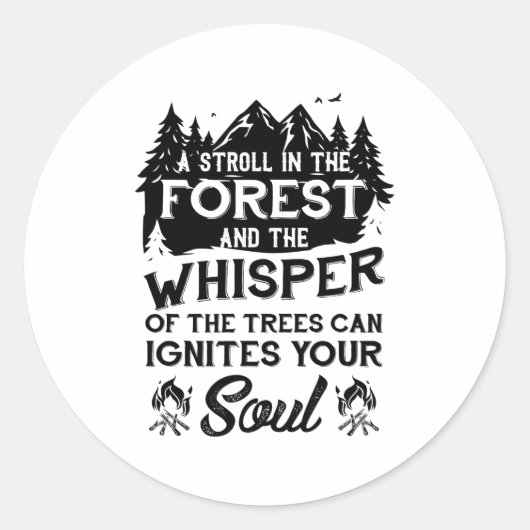 キャンピングキャンピングギフ ラウンドシール (正面)