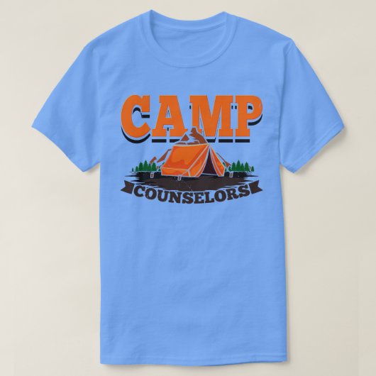 キャンピングキャンプカウンセラー2 Tシャツ (デザイン正面)